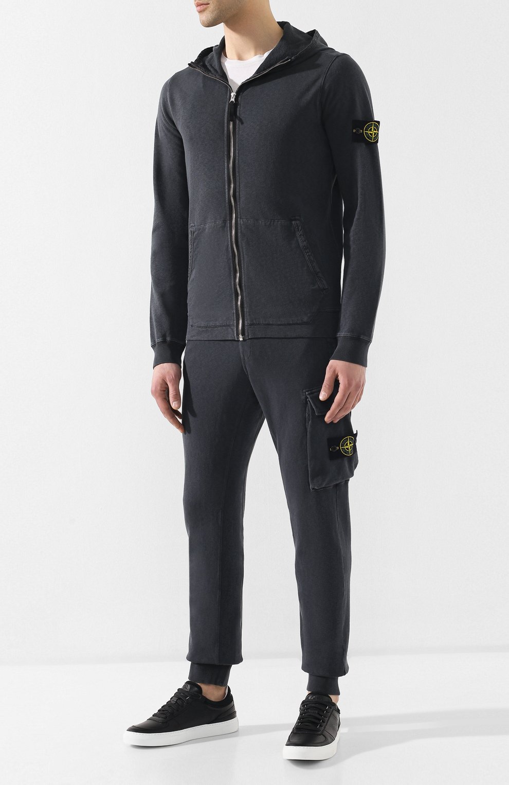 Хлопковая толстовка STONE ISLAND, арт. 701564160, фото 2