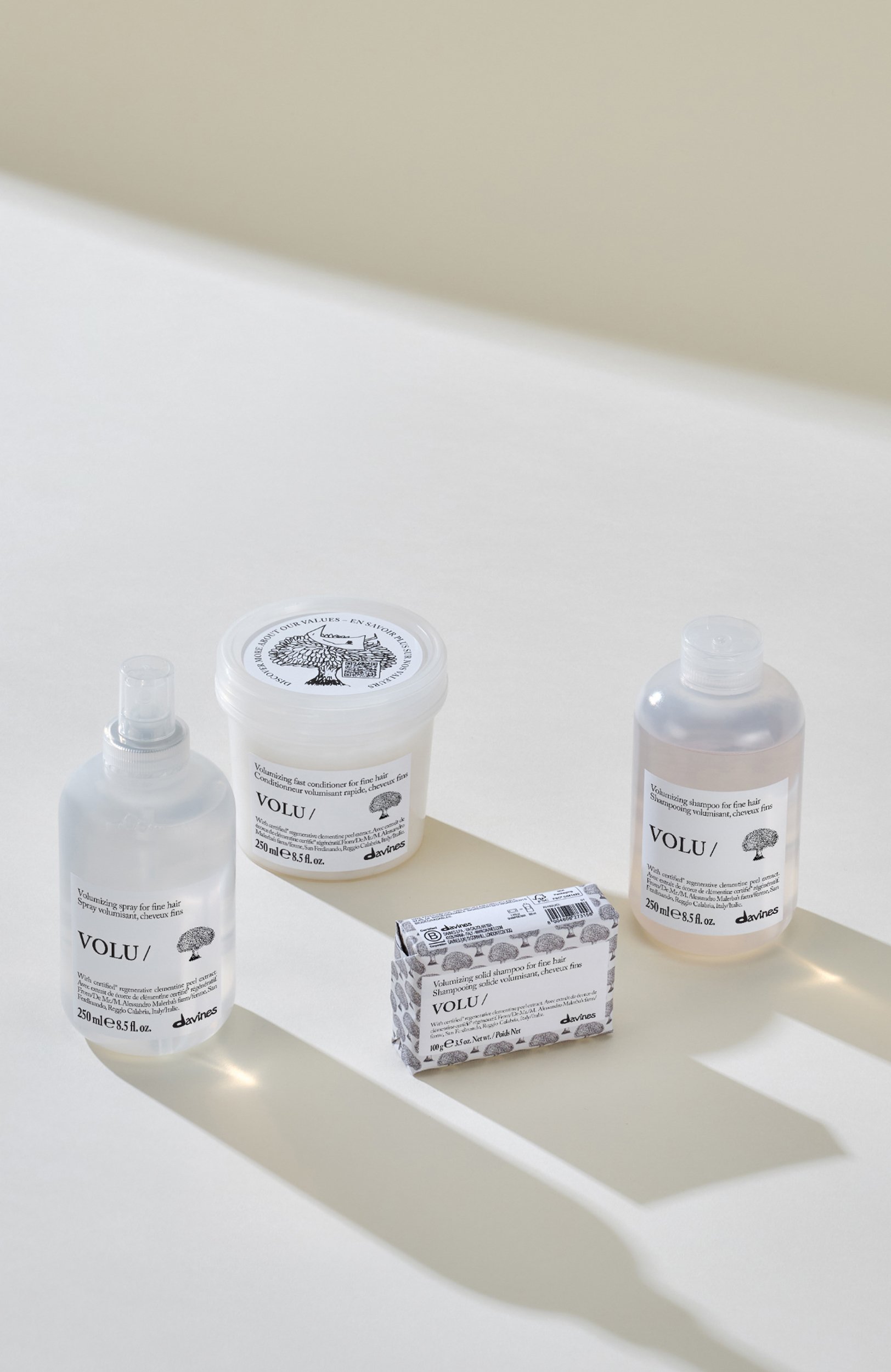 Твердый шампунь для тонких волос volu (100g) DAVINES, арт. 70102, фото 3
