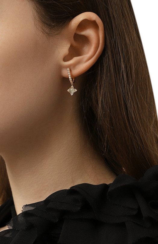 Серьги Moonka tr-er-aqm Золотой  tr-er-aqm Фото 2