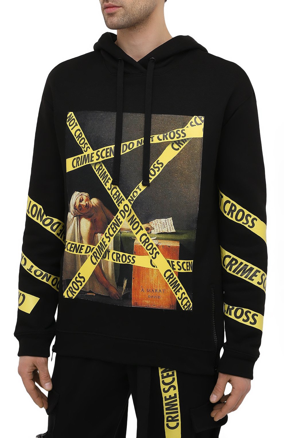 Хлопковое худи DIEGO VENTURINO, арт. SS21-DV FLH MCS, фото 3