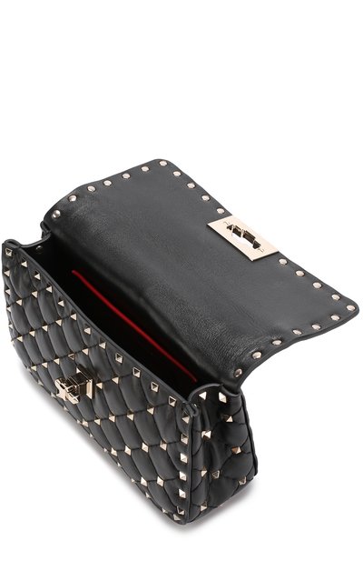 Сумка rockstud spike VALENTINO черного цвета по цене 283000 руб., арт. MW2B0123/NAP, фото 4 Сумка rockstud spike VALENTINO, арт. MW2B0123/NAP, фото 4