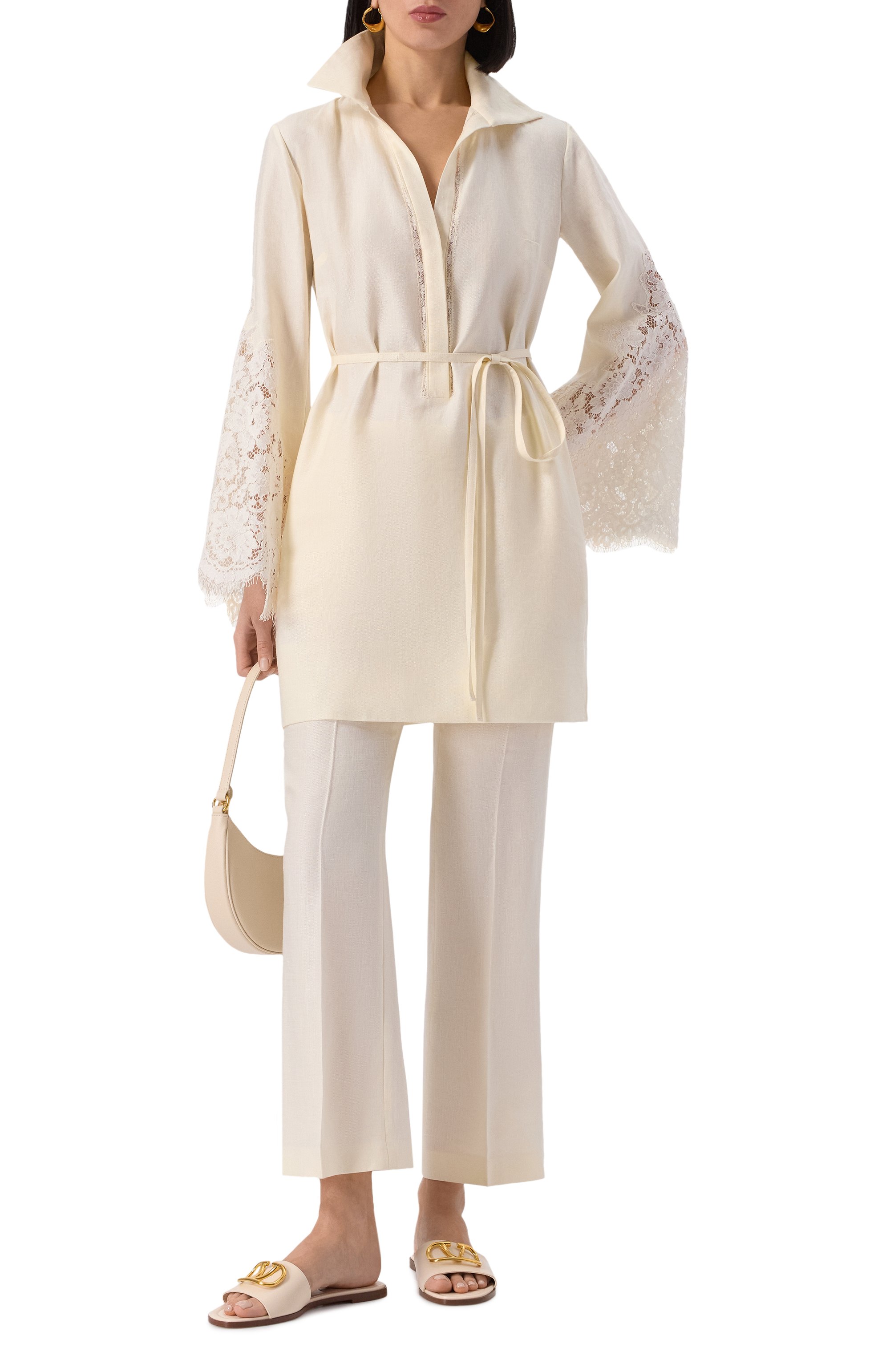 Брюки изо льна и шелка MVST, арт. 25E/X2P/0/B021/5546, фото 2