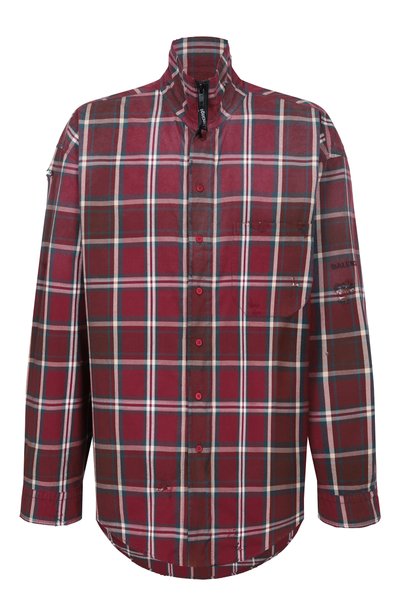 Мужская хлопковая рубашка BALENCIAGA, арт. 850813/TLM09