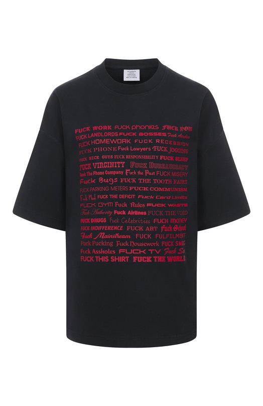 фото Хлопковая футболка vetements