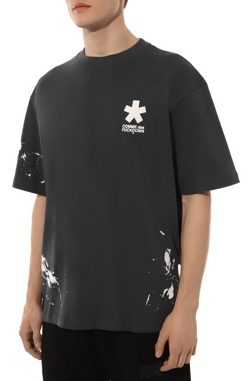Хлопковая футболка COMME DES FUCKDOWN, арт. CFABM01322, фото 3