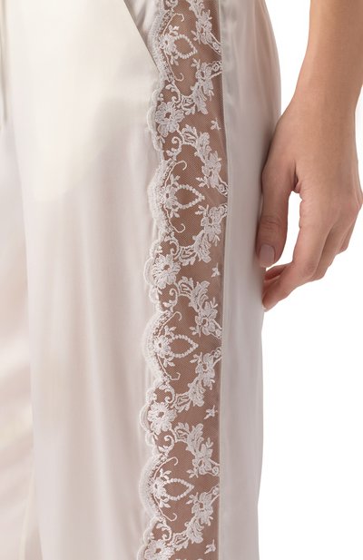 Брюки из шелка и хлопка I.D. SARRIERI, арт. J2272, фото 5