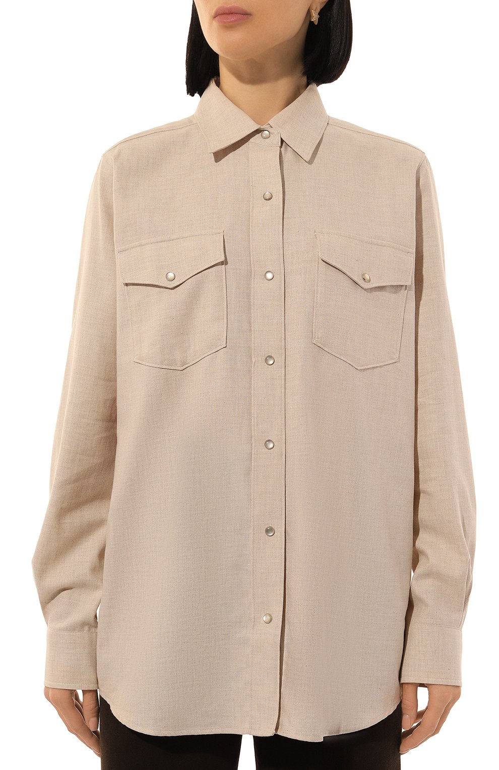 Хлопковая рубашка CLOSED, арт. C94153-236-22, фото 3