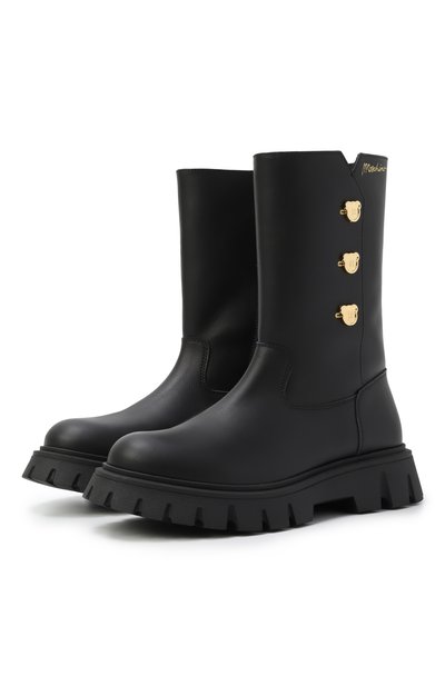 Кожаные полусапоги MOSCHINO, арт. 81963/VAR2/36-40