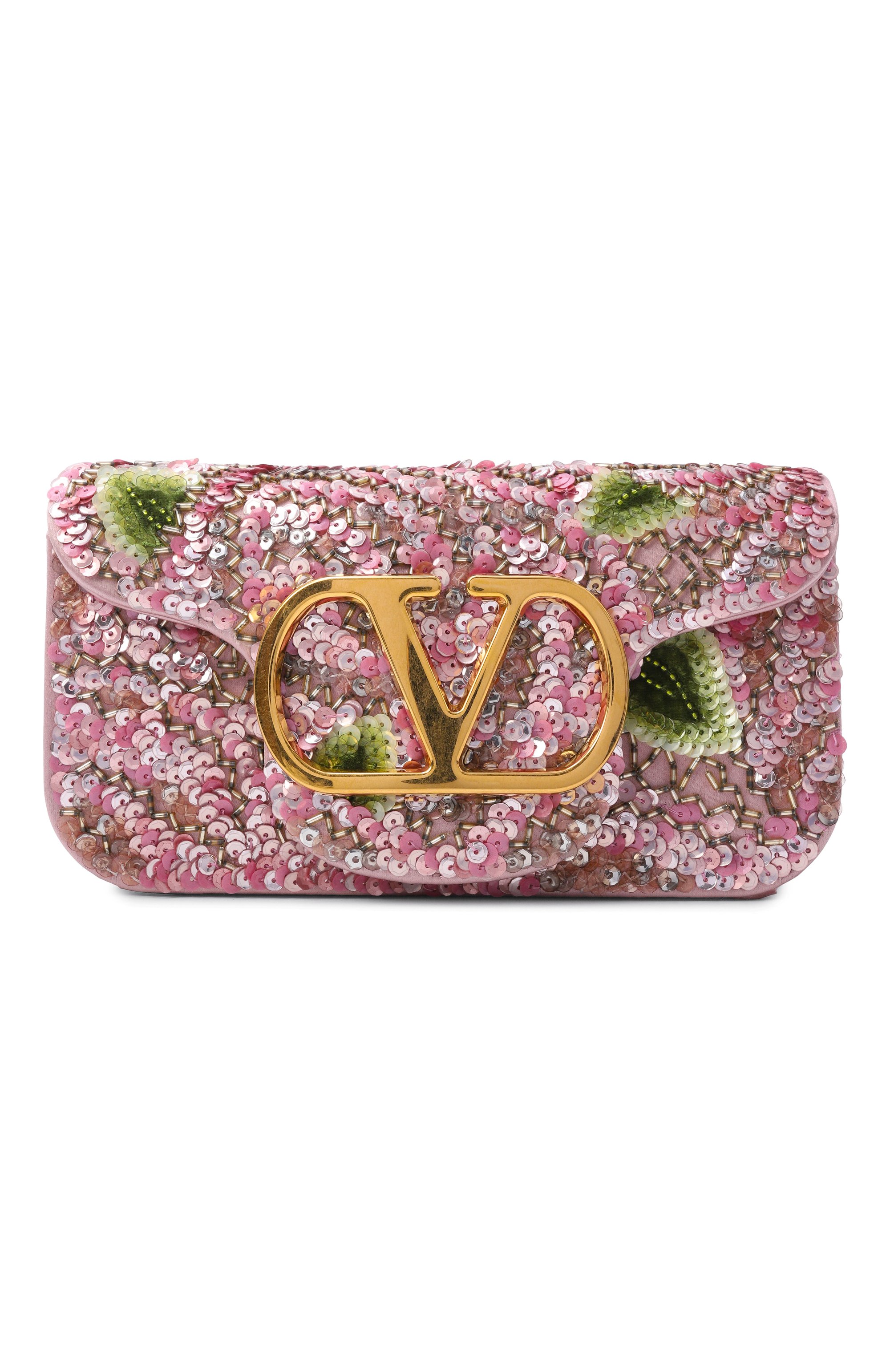 Сумка locò small VALENTINO розового цвета по цене 526500 руб., арт. 8W0B0K53/HVH, фото 1 Сумка locò small VALENTINO, арт. 8W0B0K53/HVH, фото 1