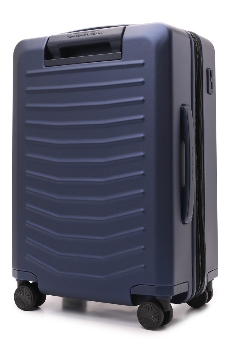 Женский дорожный чемодан small PORSCHE DESIGN синего цвета, арт. 0RI05501 | Фото 2 (Материал: Пластик; Материал сплава: Проставлено; Драгоценные камни: Проставлено; Размер: small; Ограничения доставки: oversized)
