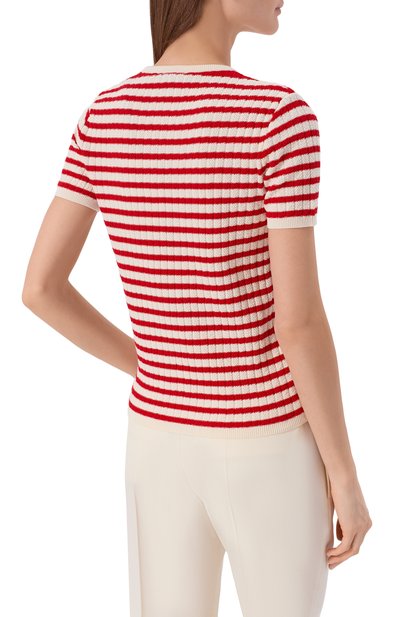 Хлопковый пуловер VALENTINO, арт. 8B3KC71W/A36, фото 4