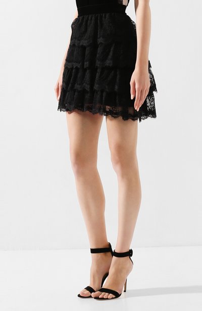 Кружевная юбка ERMANNO ERMANNO SCERVINO, арт. 45T GN36 PIZ, фото 3