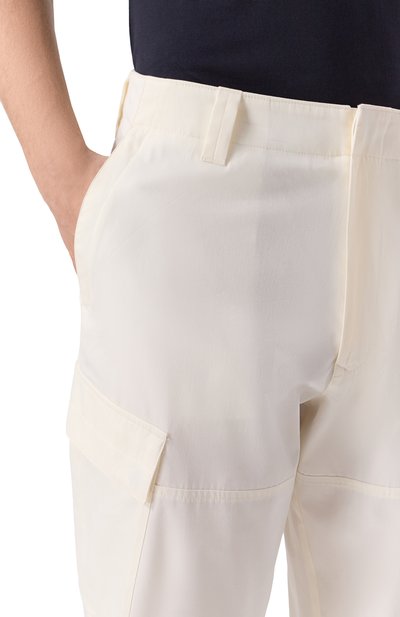 Брюки-карго из хлопка и шелка ZILLI, арт. CPPT09M010790043U, фото 5