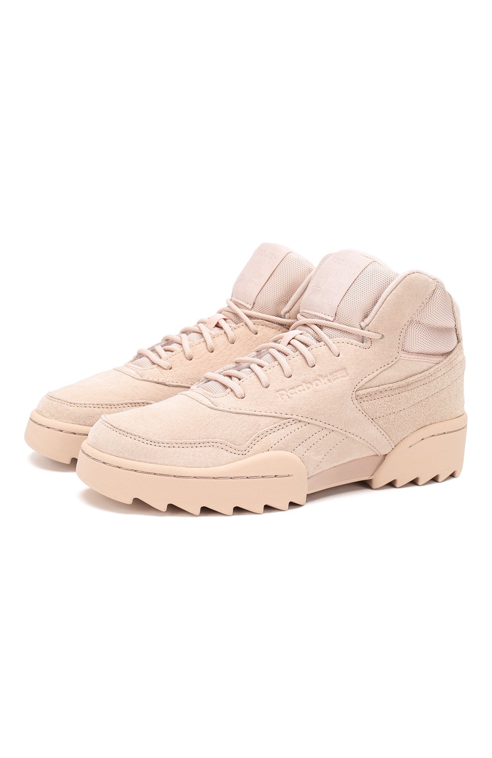 Замшевые кеды exofit hi plus ripple REEBOK, арт. FU9126, фото 1