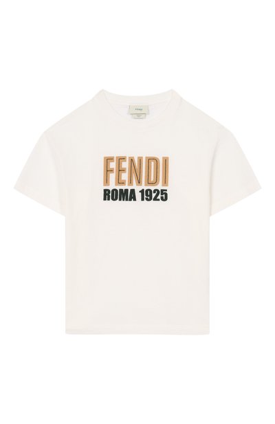 Хлопковая футболка FENDI, арт. JUI204/7AJ/3A-6A, фото 1