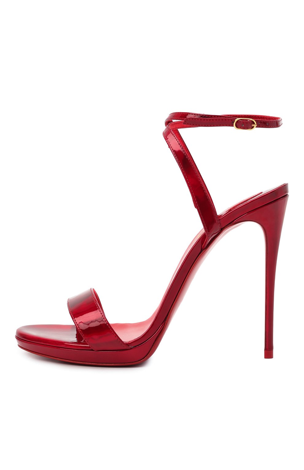 Кожаные босоножки loubi queen 120 CHRISTIAN LOUBOUTIN, арт. 3210030/L0UBI QUEEN 120, фото 3