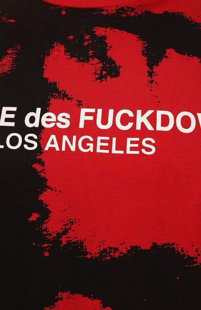 Хлопковая футболка COMME DES FUCKDOWN, арт. CDFU1644STMM, фото 5