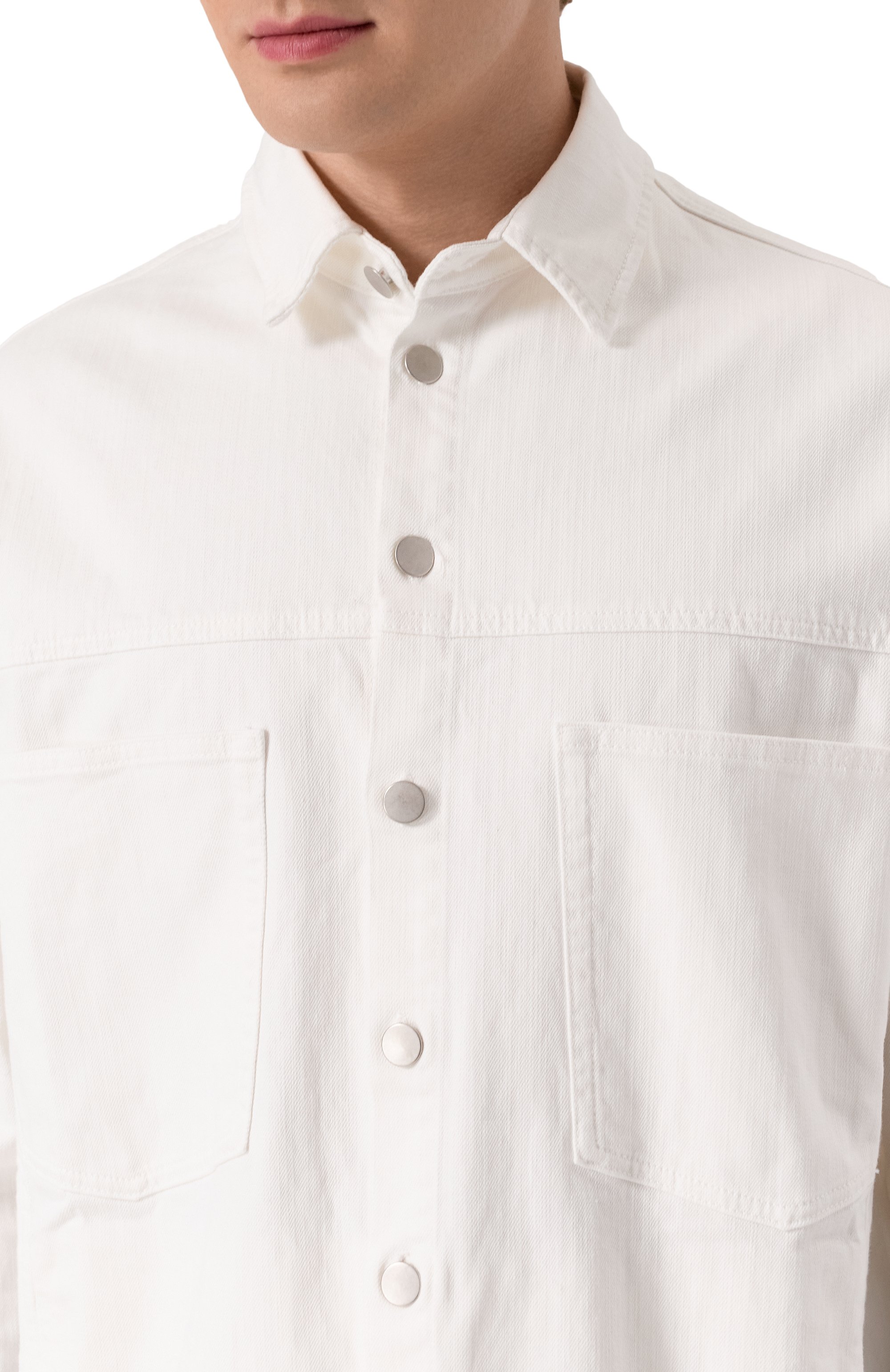 Хлопковая рубашка ANDREA YA'AQOV белого цвета по цене 59600 руб., арт. 25MBEL59, фото 5 Хлопковая рубашка ANDREA YA'AQOV, арт. 25MBEL59, фото 5