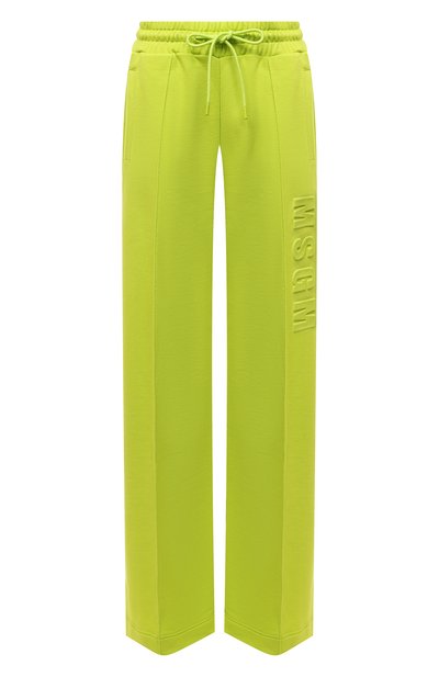 Женские хлопковые брюки MSGM, арт. 3241MDP66 227299
