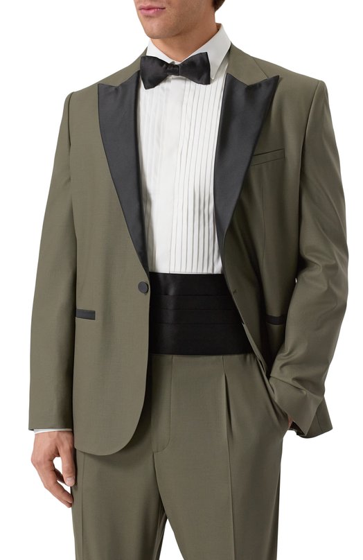 Комплект из галстука-бабочки и камербанда Van Laack VL-KUMMERBUND-SET/K04360 Чёрный  VL-KUMMERBUND-SET/K04360 Фото 2