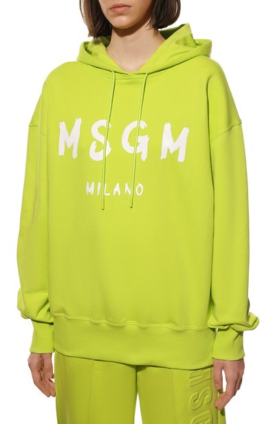 Хлопковое худи MSGM, арт. 3241MDM515 227299, фото 3
