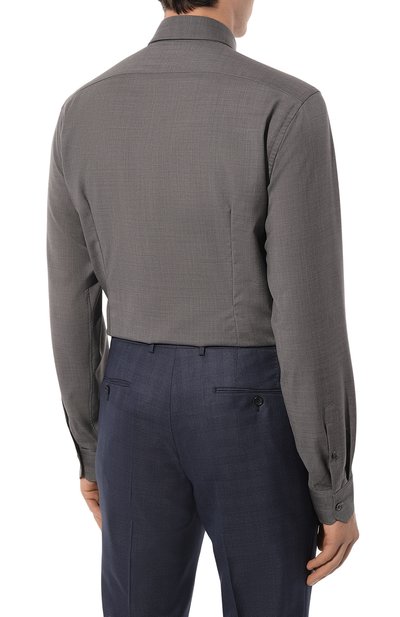 Шерстяная сорочка CORNELIANI, арт. 92P010-3811280, фото 5