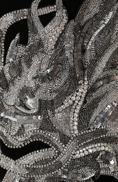 Мини-платье BALMAIN черного цвета по цене 597500 руб., арт. SF16828/P013, фото 5 Мини-платье BALMAIN, арт. SF16828/P013, фото 5