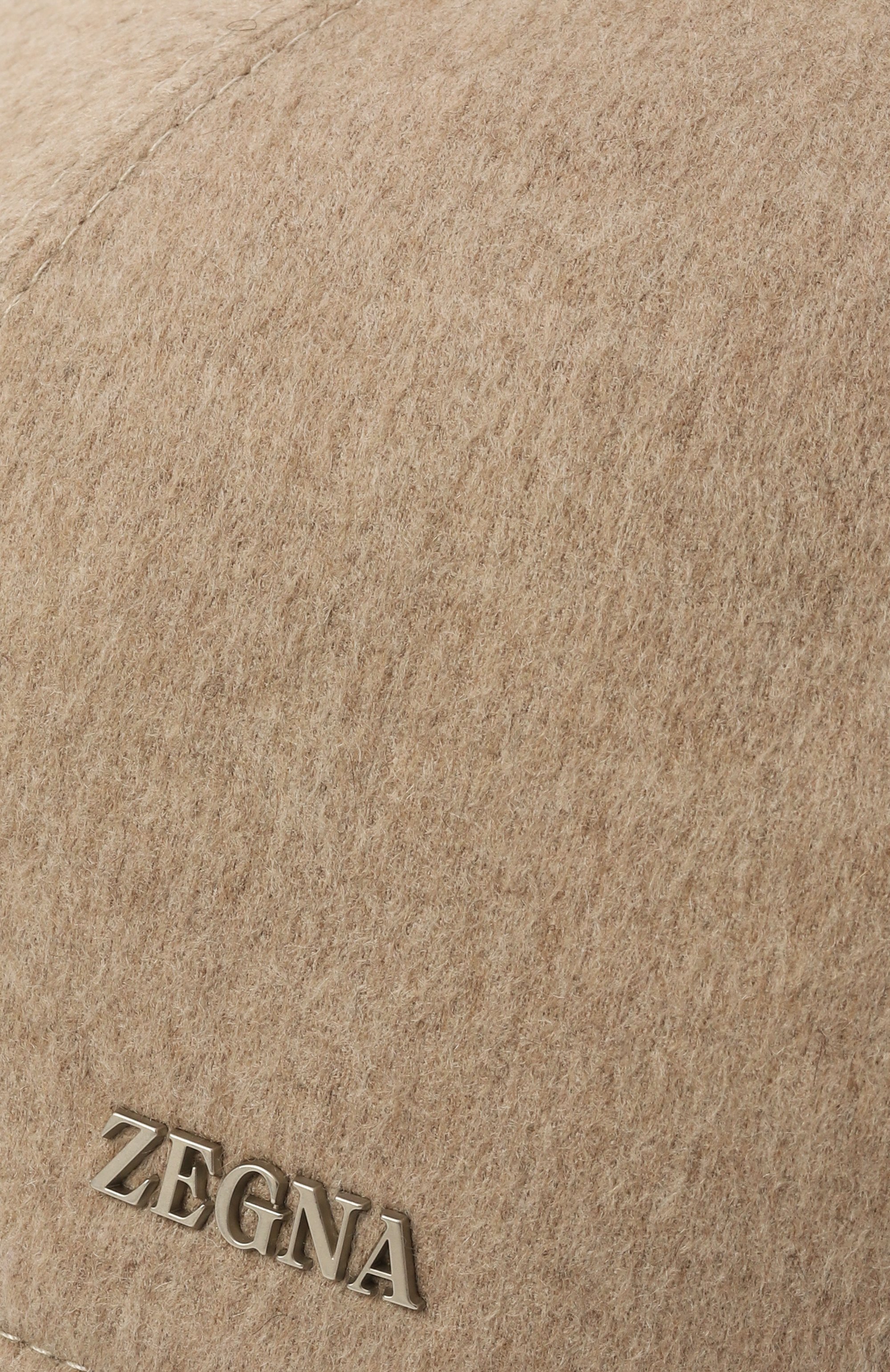 Кашемировая бейсболка ZEGNA бежевого цвета по цене 78550 руб., арт. B8D/Z8I09HA8, фото 4 Кашемировая бейсболка ZEGNA, арт. B8D/Z8I09HA8, фото 4