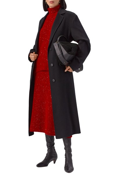 Свитер из кашемира и хлопка ADDICTED красного цвета по цене 65500 руб., арт. NY102-1, фото 2 Свитер из кашемира и хлопка ADDICTED, арт. NY102-1, фото 2