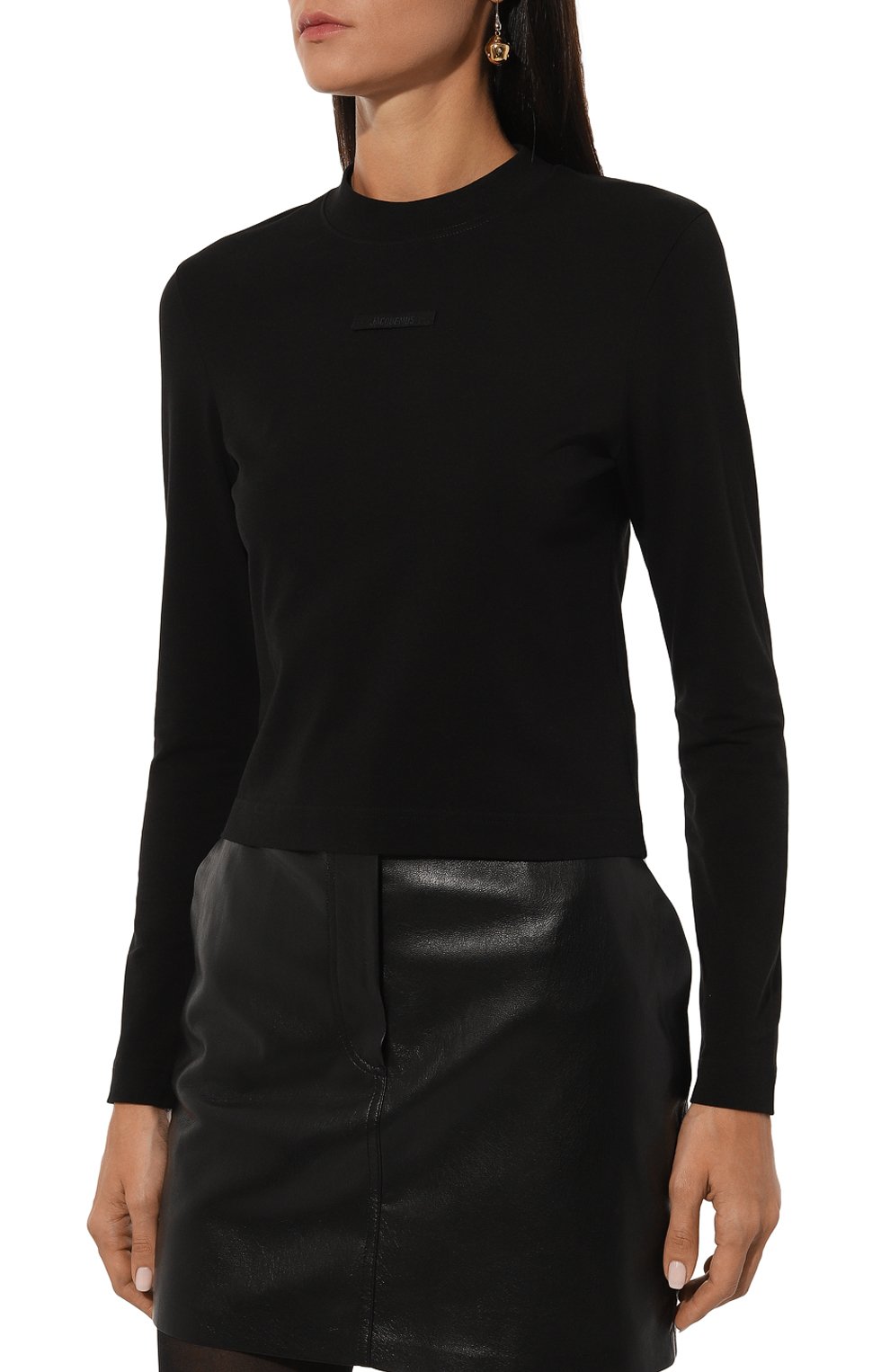 Хлопковый лонгслив JACQUEMUS, арт. 24E241JS155/2031, фото 3