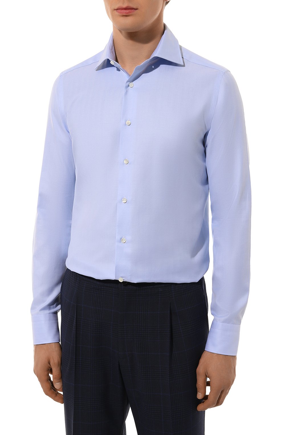 Хлопковая сорочка CANALI, арт. NCLX098/GR03300, фото 4