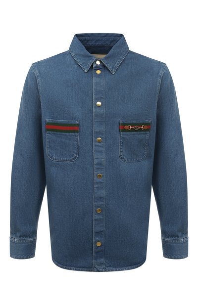Джинсовая рубашка GUCCI, арт. 626480 XDBCG, фото 1
