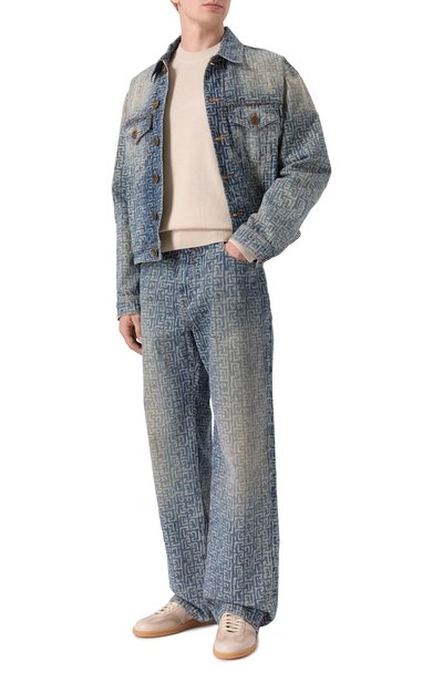 Мужская джинсовая куртка BALMAIN, арт. GH1TC330/DG12