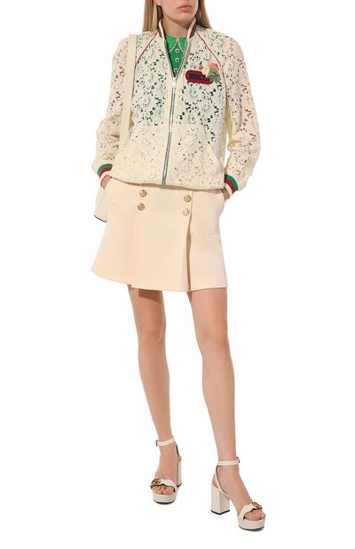 Бомбер из вискозы и хлопка GUCCI, арт. 518061 ZLZ68, фото 2