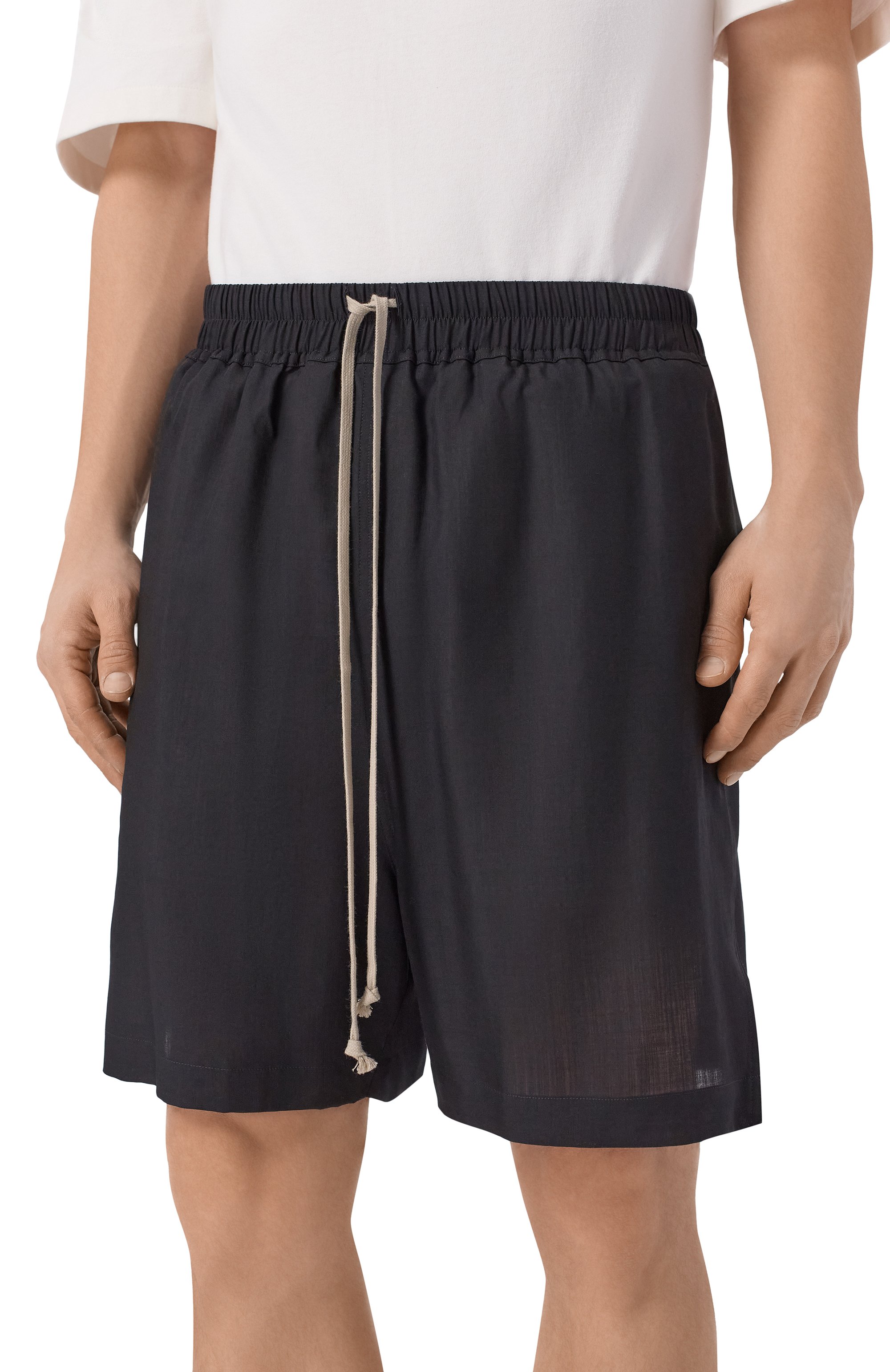 Шерстяные шорты RICK OWENS, арт. RU01F2397/WG, фото 3