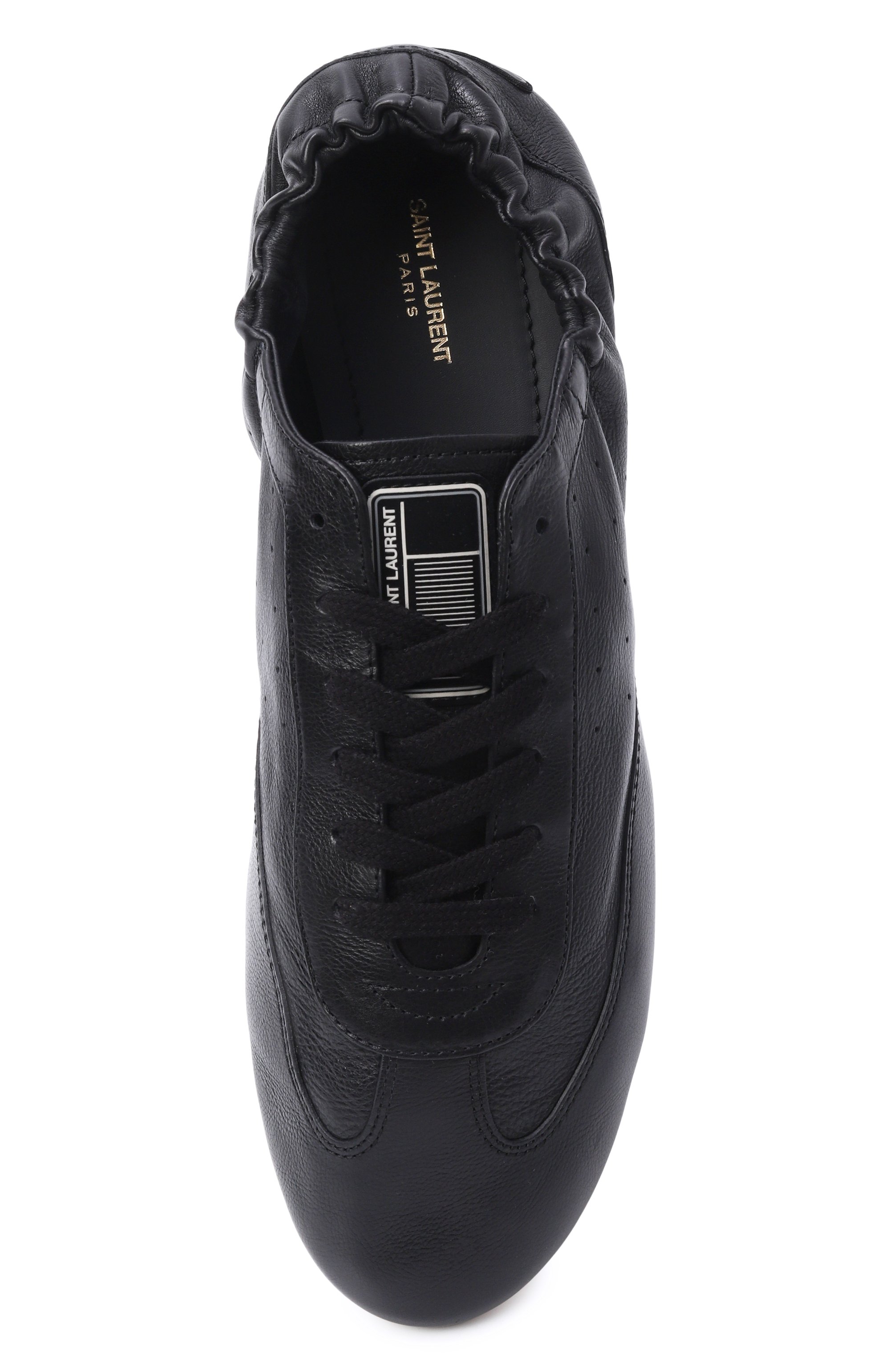 Кожаные кроссовки lewis SAINT LAURENT черного цвета по цене 131000 руб., арт. 862568/25V00, фото 5 Кожаные кроссовки lewis SAINT LAURENT, арт. 862568/25V00, фото 5