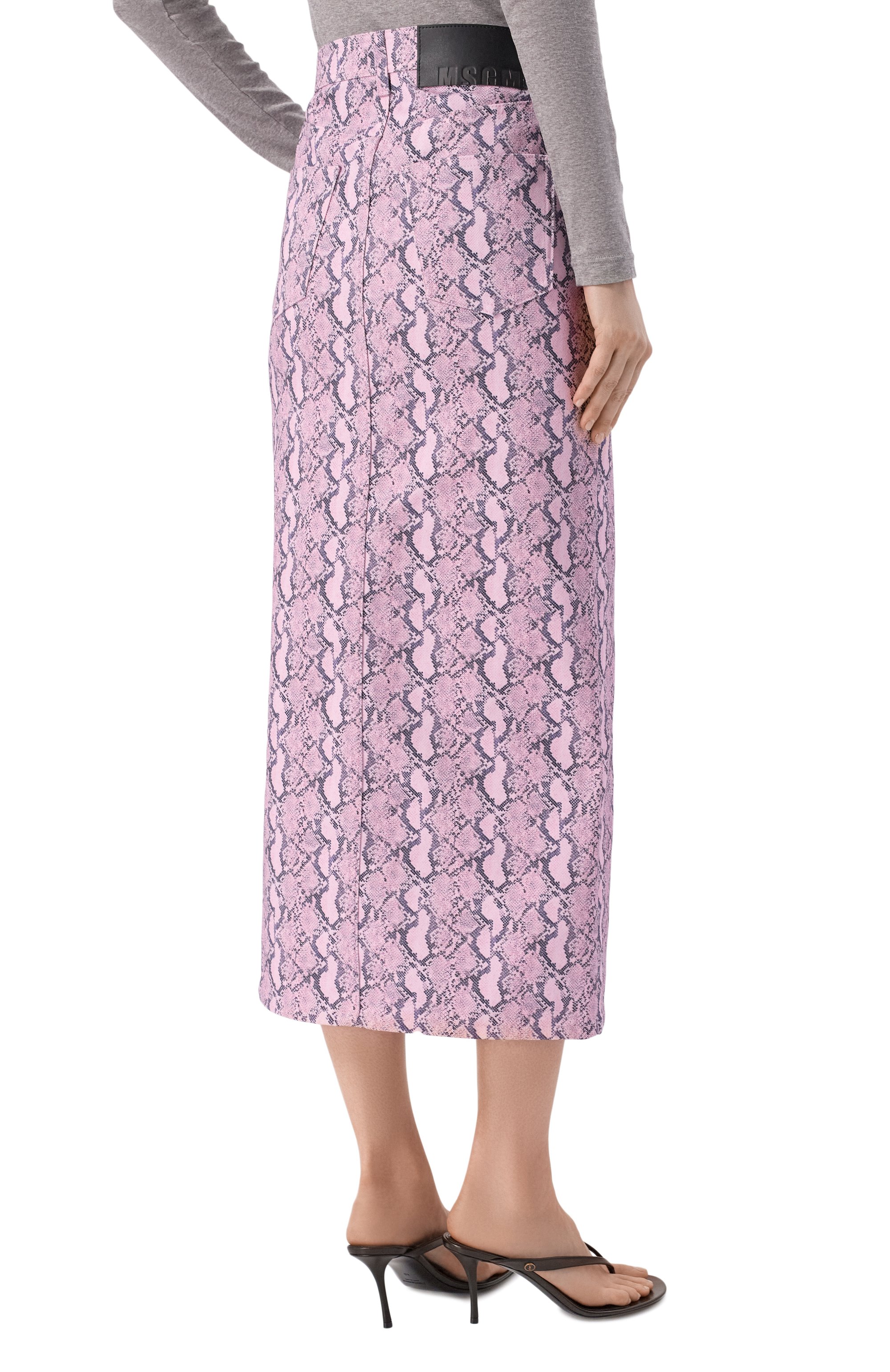 Джинсовая юбка MSGM, арт. 4042MDD14X 267356/267356, фото 4