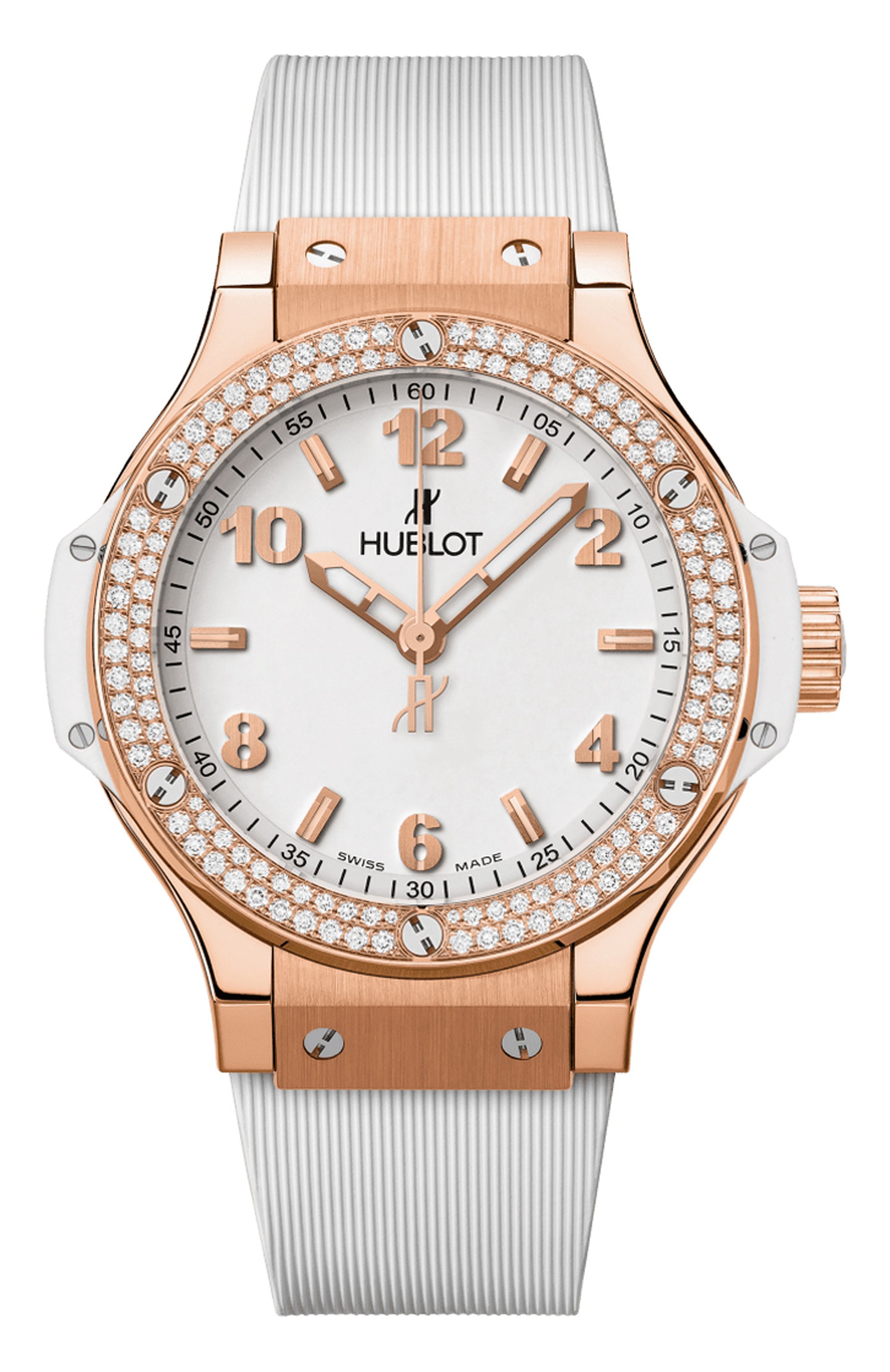 Часы gold white diamonds HUBLOT, арт. 361.PE.2010.RW.1104, фото 1