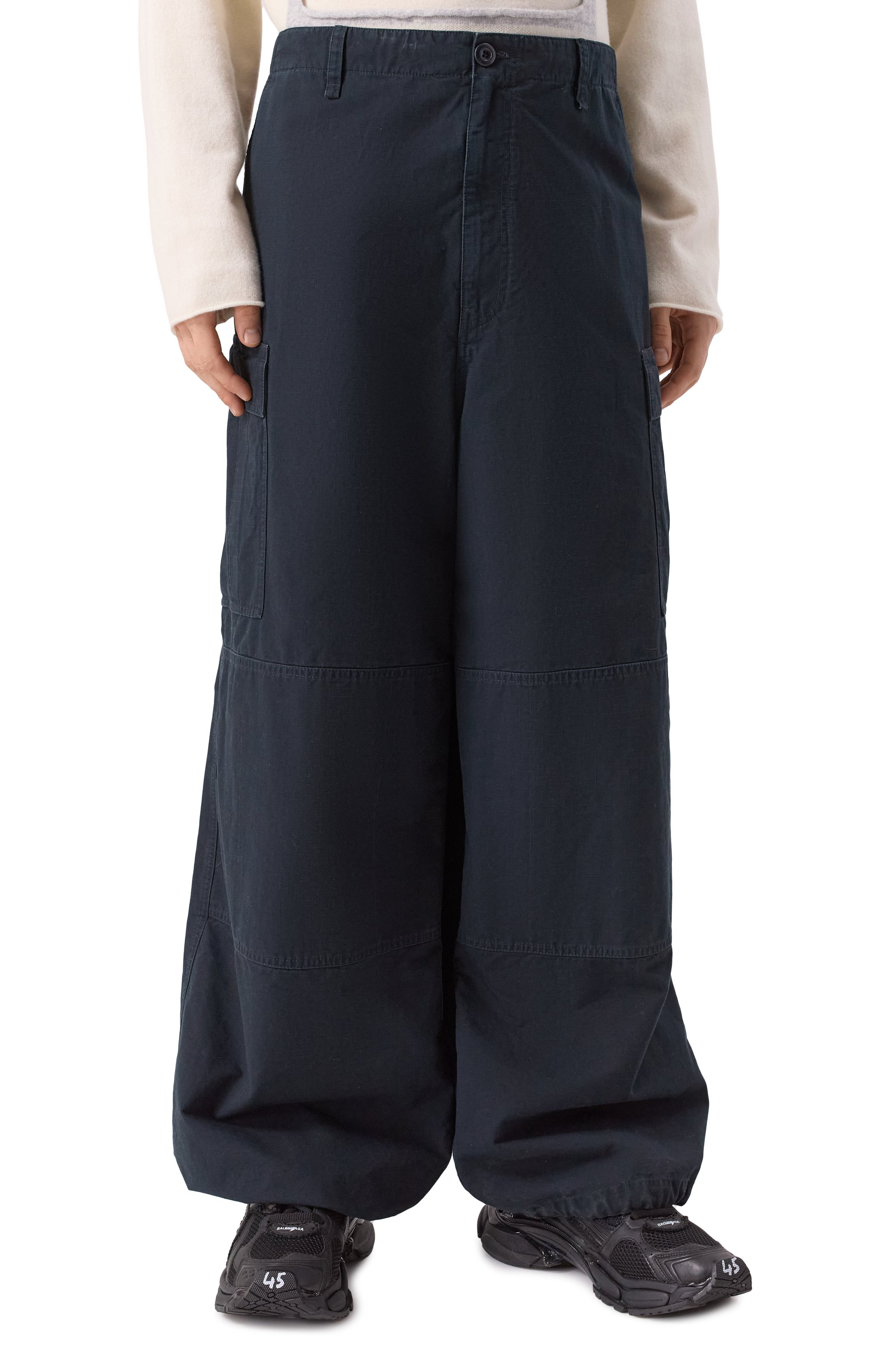 Хлопковые брюки BALENCIAGA, арт. 814571/TQP13, фото 3