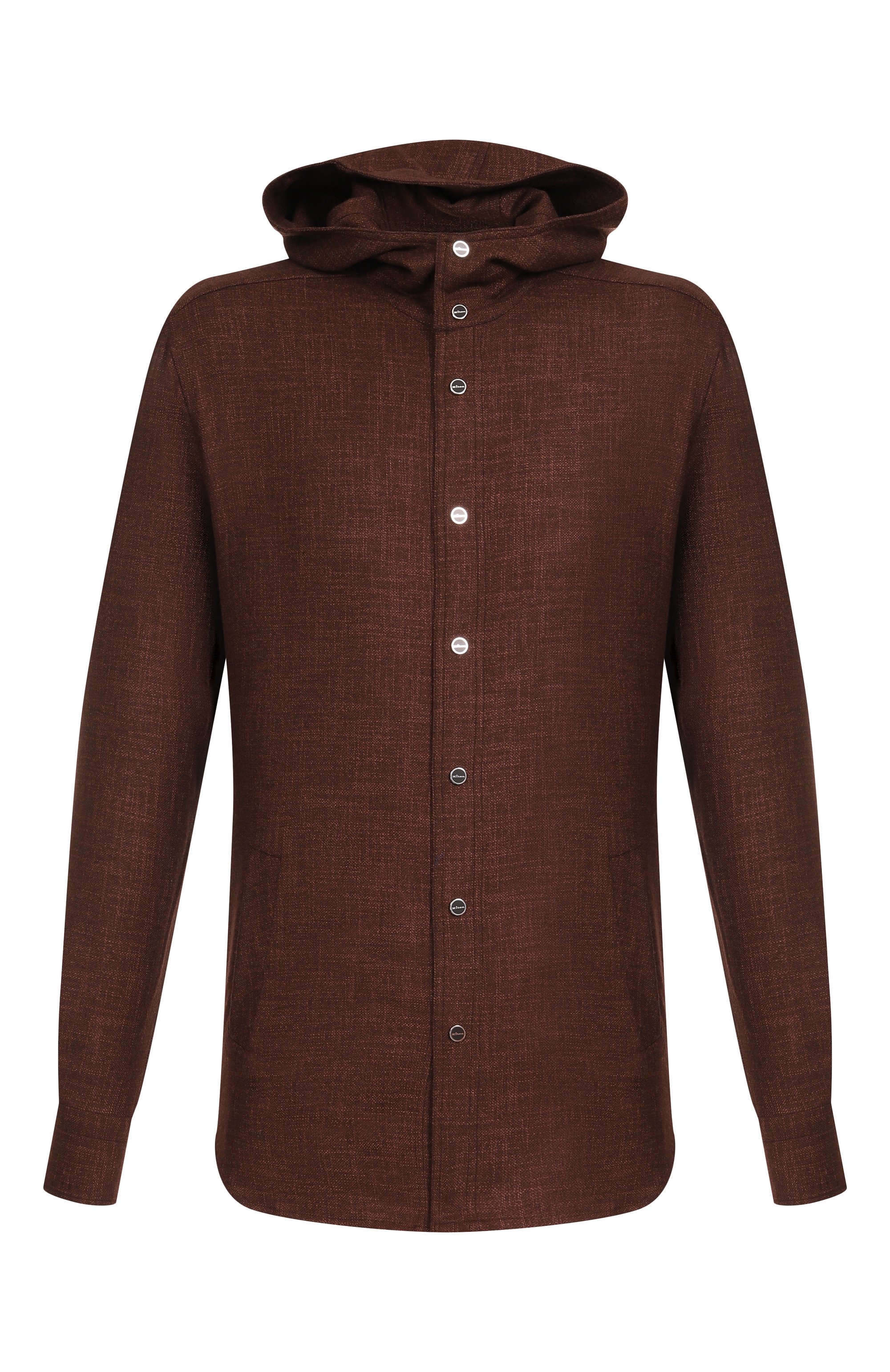 Рубашка из шерсти и шелка KITON, арт. UMCMARK0119G10, фото 1