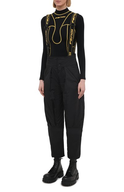 Брюки FENDI черного цвета по цене 148000 руб., арт. FAB220 AEQN, фото 3 Брюки FENDI, арт. FAB220 AEQN, фото 3