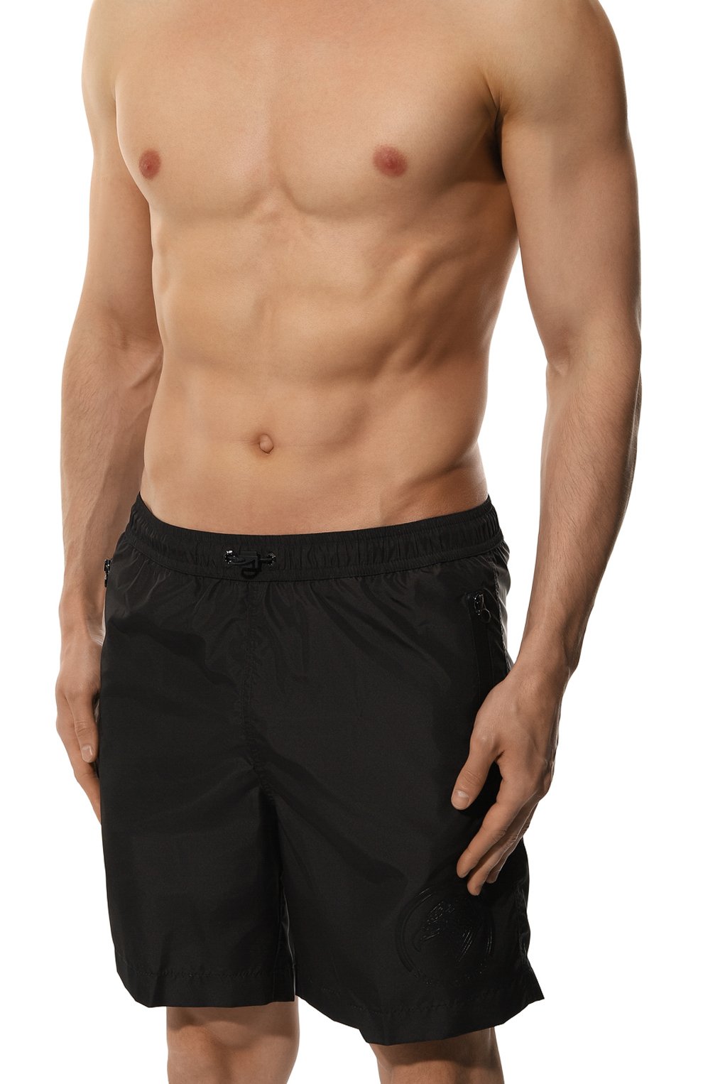 Плавки-шорты STEFANO RICCI черного цвета по цене 55500 руб., арт. MYB4100010/ARB002, фото 2 Плавки-шорты STEFANO RICCI, арт. MYB4100010/ARB002, фото 2