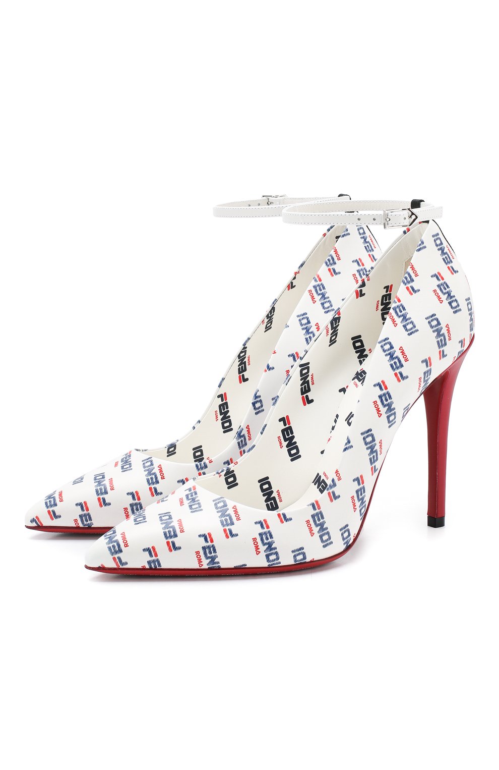 Кожаные туфли FENDI, арт. 8I6832 A621, фото 1