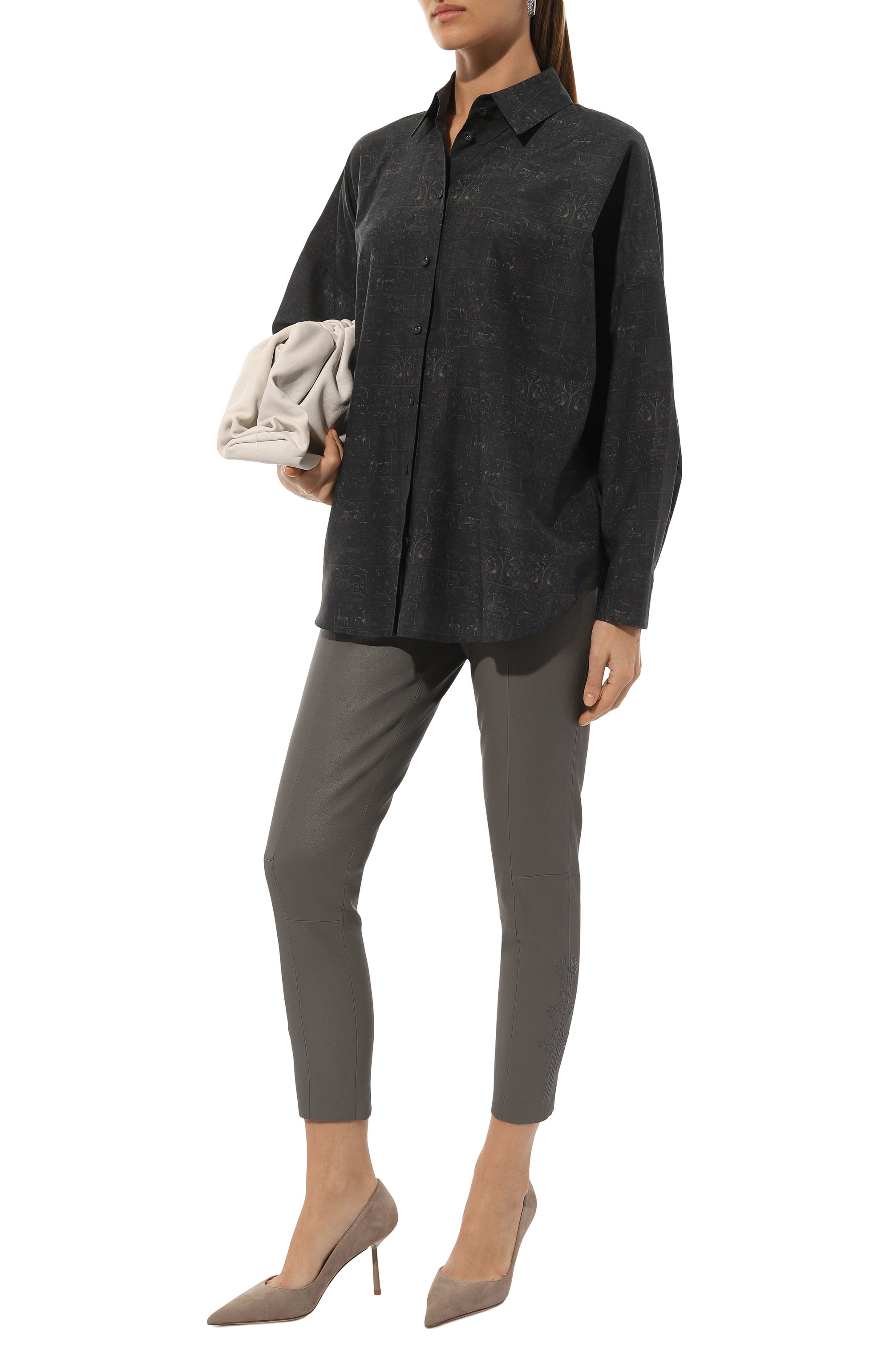 Кожаные брюки AKHMADULLINA, арт. 1225.3B934/LE701, фото 2