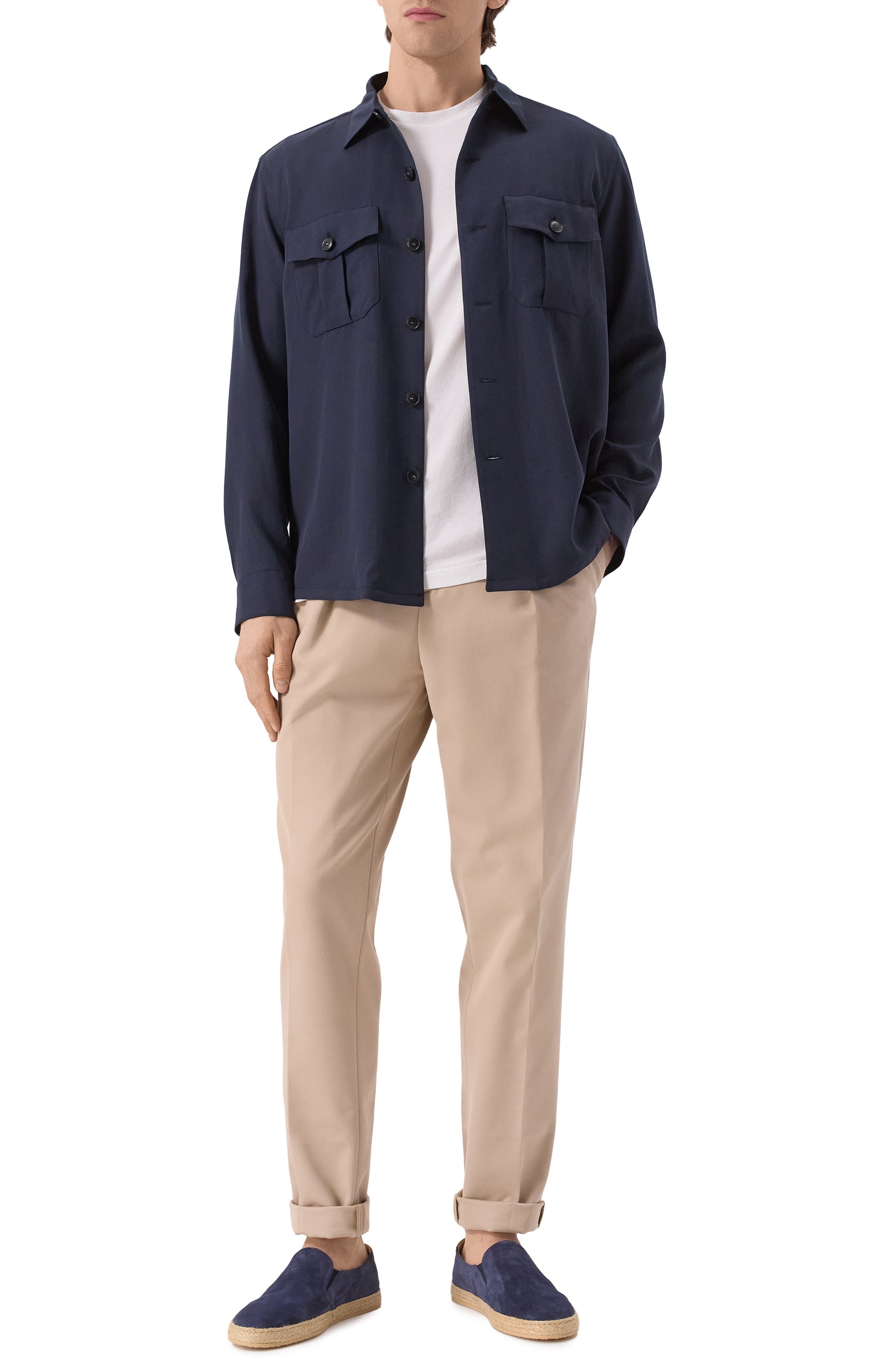 Рубашка из лиоцелла CANALI, арт. 31016/AE05574, фото 2