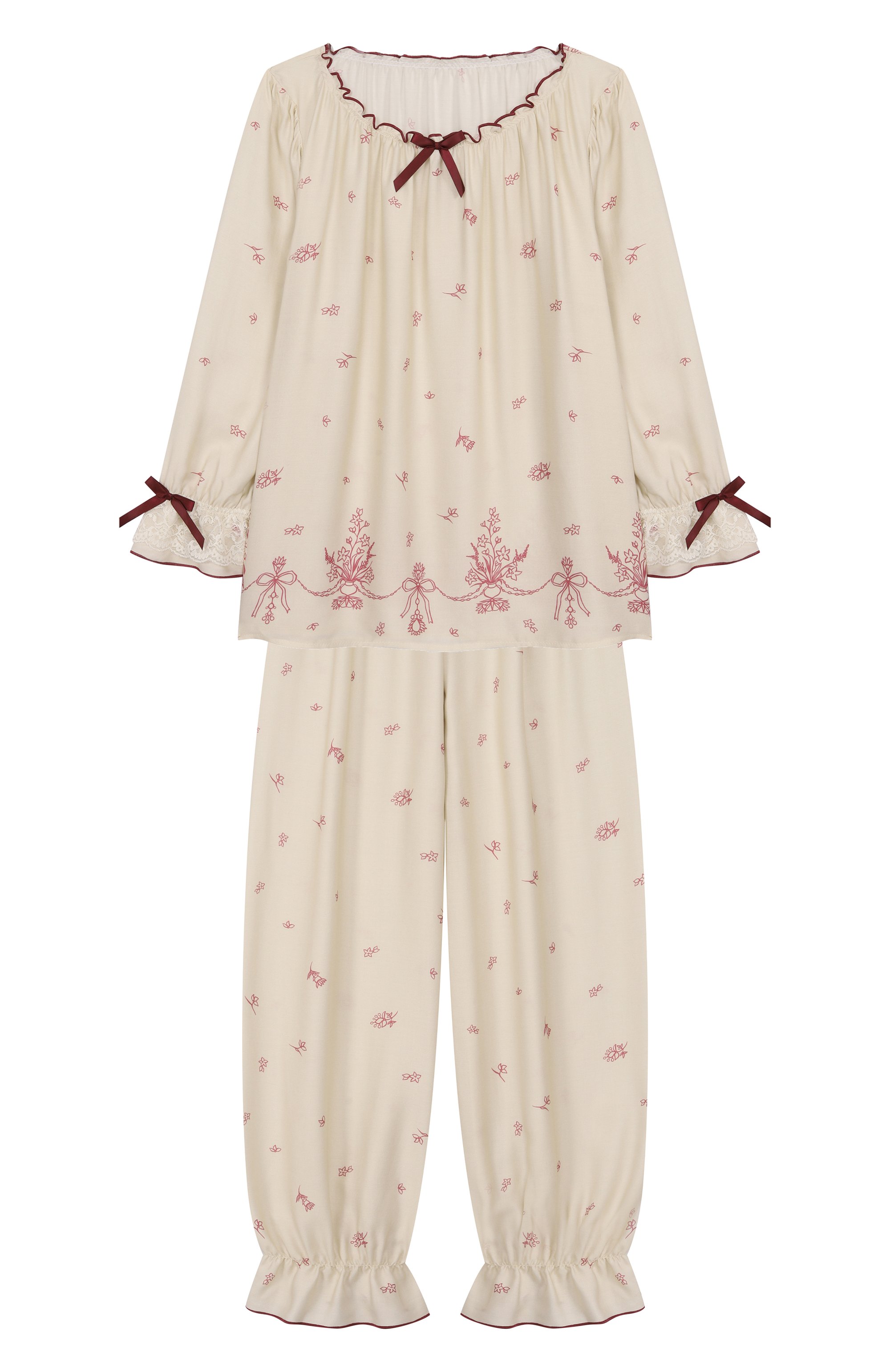 Пижама из вискозы AMIKI CHILDREN, арт. GRACE, фото 1