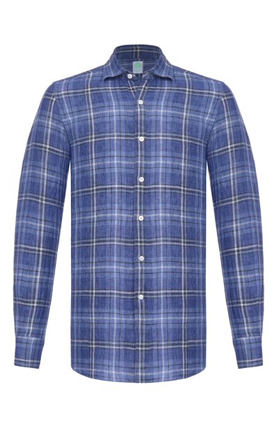 Мужская льняная рубашка FINAMORE 1925, арт. GAETE 1 LUIGI Z L/P6045F