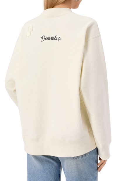 Хлопковый свитшот DOMREBEL, арт. KITTY PUNK SWEATSHIRT, фото 4