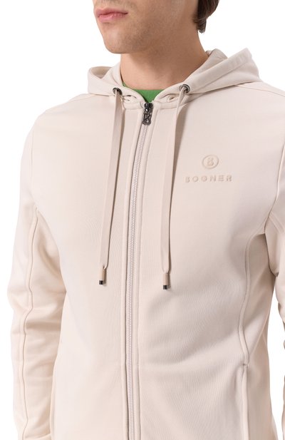 Толстовка BOGNER кремового цвета по цене 47300 руб., арт. 82089619, фото 5 Толстовка BOGNER, арт. 82089619, фото 5