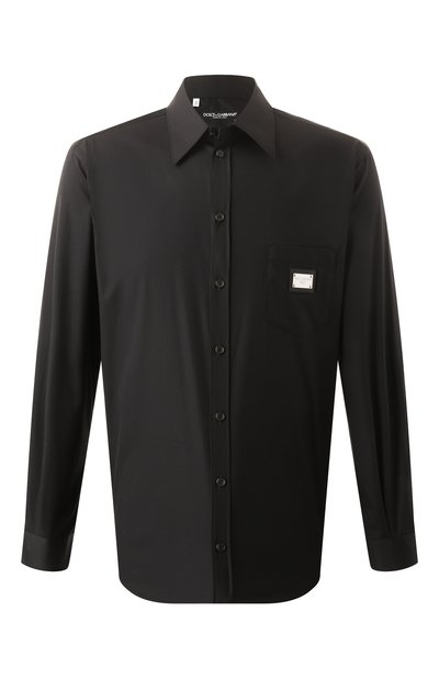Мужская хлопковая рубашка DOLCE & GABBANA, арт. G5JG4T/FU5U8
